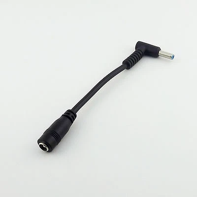 1pcs DC Power Adapter Cable 5.5 x 2.1mm Female To 4.5 x 3.0mm Male for HP Laptop - Image 1 of 4