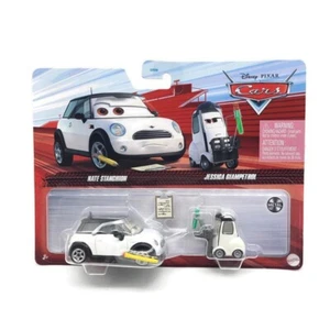 Disney Pixar Cars Nate Stanchion und Jessica Giampetrol Druckguss kostenloser Versand - Bild 1 von 5