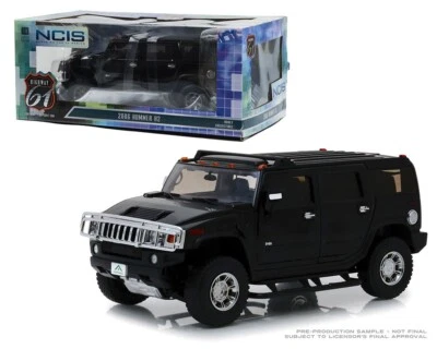Highway 61 1:18 NCIS TV Series 2006 Hummer H2 Diecast Model Car Black HWY-18013 - Image 1 of 2