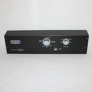 Maytag Commercial Gas Dryer : Control Panel Fascia / Overlay (W11158120) {N2179} - Picture 1 of 5