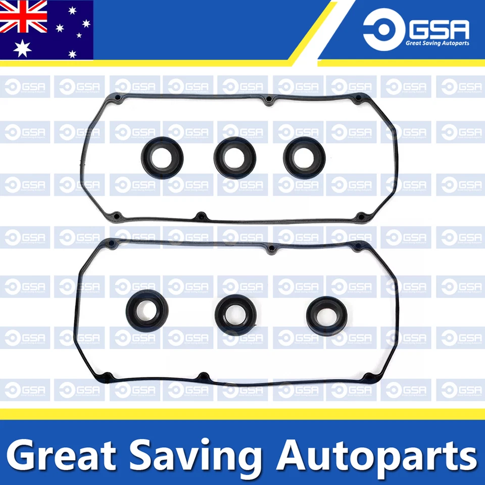 2 Rocker Valve Cover Gasket Kit Set For Mitsubishi Pajero NL NM NP V6 6G74 6G75 - image 1 of 1