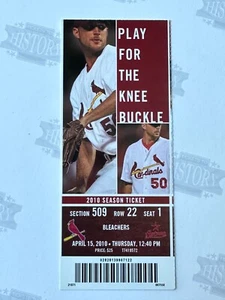 2010 Houston Astros at St Louis Cardinals Ticket 4/15/10 - Picture 1 of 1