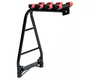 Velobici Heavy Duty A-Frame 4 Bike Tow Ball Car Rack Straight Base Carrier - Picture 1 of 2