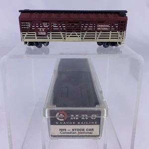 MRC # 7072 Canadian National CN 173538 Live Stock Car N Scale Case - Picture 1 of 9