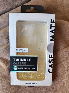 Case-Mate Twinkle Ombre Series Hybrid Case for Google Pixel 5 - Stardust Glitter - Picture 1 of 2