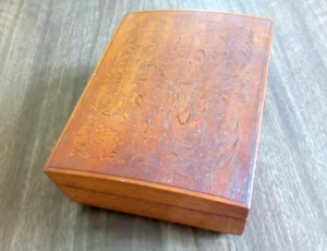 Vintage Wooden Trinket & Jewellery Musical box - Picture 1 of 6