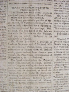 Embargo & Impressement of American Seamen by the British - Picture 1 of 6