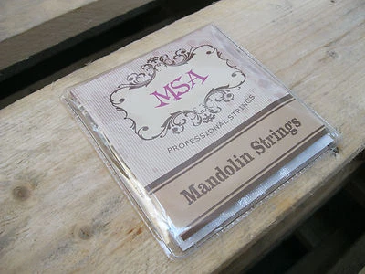 ►1 SET CORDE MANDOLINO = 8 CORDE - MANDOLINO - RINFORZI 010-014-024-034 - MSA ◄ - Immagine 1 di 4