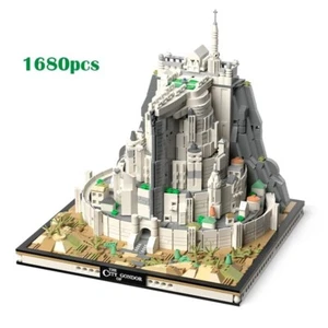 ✅*NEW*LOTR Lord Of The Rings MOC Minas Tirith 1680PCS Building Blocks✅ - Picture 1 of 7