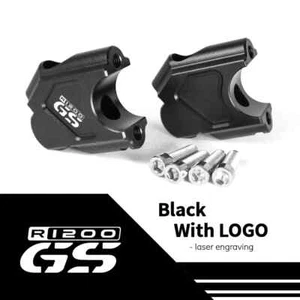 Motorcycle Extended Handlebar Riser Clamp Adapter For BMW R1200GS 2004-2008 2007 - Picture 1 of 18
