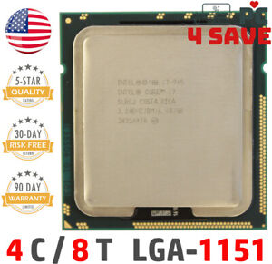 i7 1st Gen Intel Core i7-965 CPU 3.20 GHz 8MB 4-Core LGA 1366 SLBCJ Desktop CPU