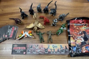BANDAI GODZILLA GUMI Lot of 14 Mini Figures Manda Mothra King Gudorah - Picture 1 of 9