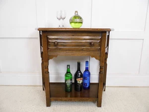 Vintage Oak hall table Old Charm style side table hall table drinks table - Picture 1 of 17
