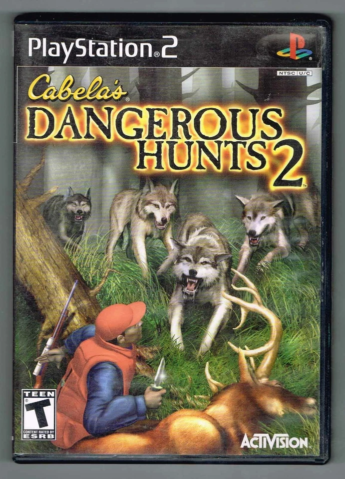 Cabela's Dangerous Hunts 2 (Sony PlayStation 2, 2005) ~ Used Complete ~ - Image 1 of 1