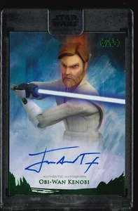 2018 Star Wars Stellar Signatures - James Arnold Taylor as Obi-Wan Kenobi 19/20 - Picture 1 of 2