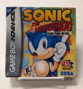 GBA Sonic the Hedgehog Genesis Sega 15th Anniversary brandneu versiegelt - Bild 1 von 4