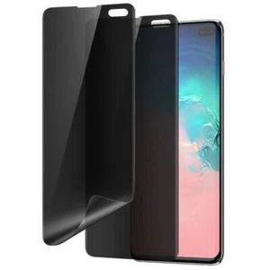 Galaxy S10 Plus Privacy Screen Protector, Self Healing Support Fingerprint Un... - Zdjęcie 1 z 7