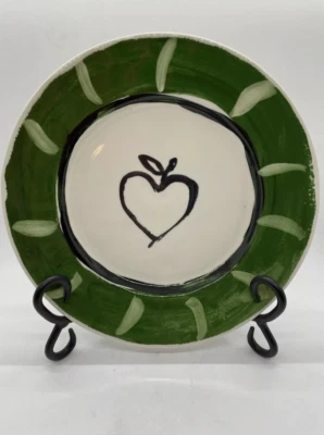 NUEVO Plato de Postre Anthropologie 8.5" Hotel Magique Heart Foto 1 de 2