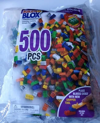 Build N Blox 500 Pcs Building Set Building Blocks Bricks - Image 1 of 4