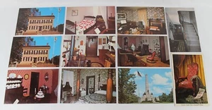 Abraham Lincoln Home Lot of 11 Postcards PC Vintage Dining Room Kitchen Bedroom+ - Picture 1 of 4