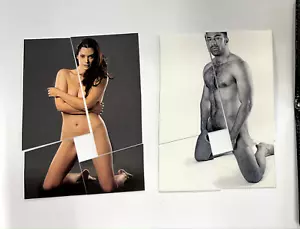 Sexy Puzzle Zaubertrick ~ nackte Dame/Mann komplette Karte ~ fehlendes wichtiges Teil! - Bild 1 von 6