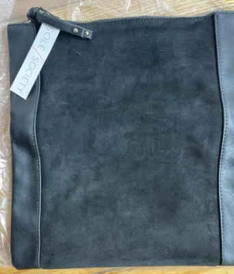 NUEVO/Sole Society Cutch Magnético, Nuevo con Etiqueta y Cremallera y Bolso Interior Leopardo Foto 1 de 4