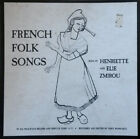 Henriette - Chansons Folkloriques Françaises, 10", LP, (Vinyle)
