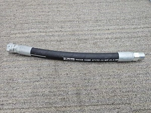 Parker Tough Cover Hydraulic Hose Male To Female 2500-5800PSI 471TC-12 Black - Picture 1 of 5