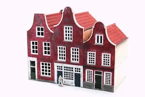 Dutch Canalhouse Delft Set - 3D Printed Miniature Wargaming Terrain 28mm / 20mm - Picture 1 of 13