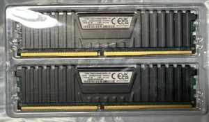 RAM CORSAIR VENGEANCE LPX DDR4 64 GB (2x32 GB) 3200 MHz - Foto 1 di 3