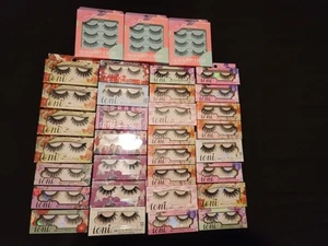 Ioni 3D Faux Mink Lashes Huge Lot of More Than 33 Sets! Brand New Sealed Boxes - Picture 1 of 8