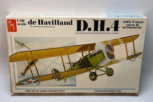 Kit Modelo Avión AMT De Havilland D.H.4 1:48 T646 - NUEVO SELLADO - Imagen 1 de 5