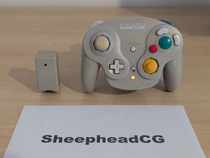 Nintendo GameCube Wavebird Controller & Official Receiver - Fully Tested - Read! - Picture 1 of 23