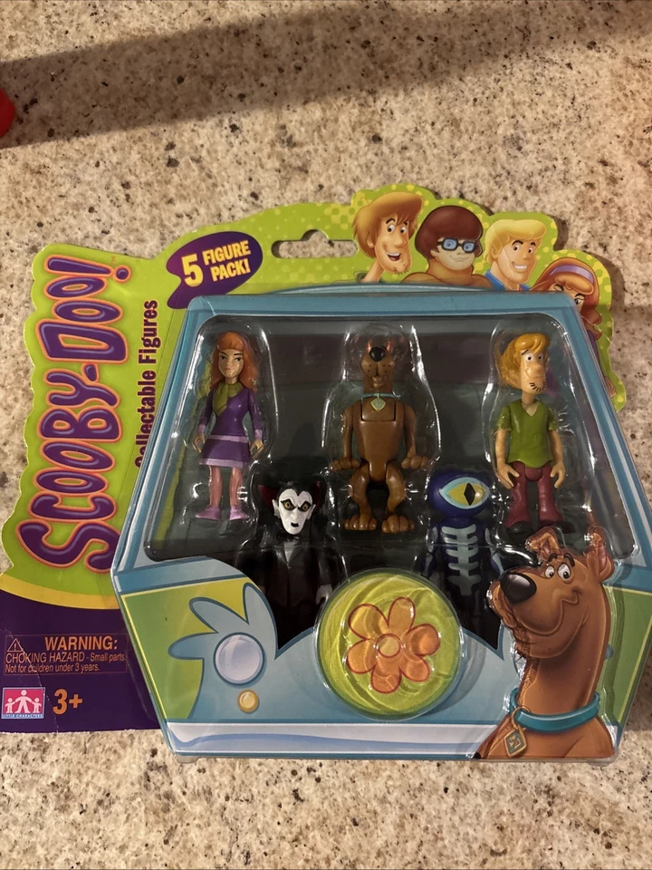PACK DE 5 FIGURAS COLECCIONABLES SCOOBY DOO NUEVAS/SELLADAS 2017 Foto 1 de 4