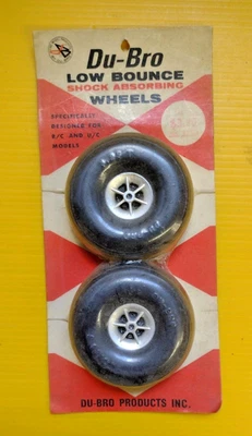 Ruedas de bajo rebote DU-BRO 3-1/4 pulgadas 83 mm 325R 3,25 ¡Nuevas en paquete! WOW! Foto 1 de 4