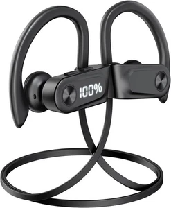 Joywise U30 Wireless Bluetooth Headphones Earbuds IPX7 Waterproof 16H Playtime - Picture 1 of 9