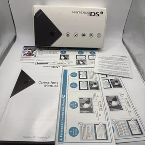 Nintendo DSi Console Portatile Nera DS solo scatola e inserti - Foto 1 di 4