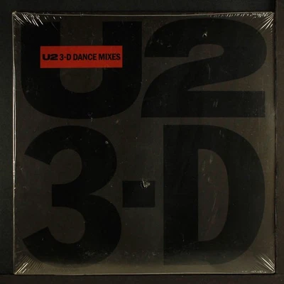 U2: 3-d dance mixes U2 DOT COM 12" Single 45 RPM Sealed - Image 1 of 2