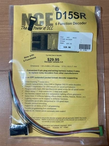 819 - NCE 6-Function Decoder D15SR - Picture 1 of 3