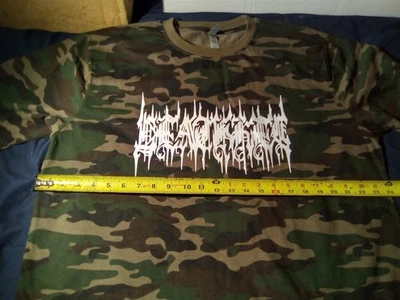 Deathkey - Camiseta American Noise Metal Camuflaje Talla XLarge Foto 1 de 2