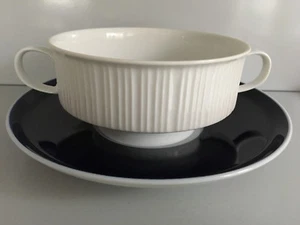 Rosenthal VARIATION Secunda Kobalt SUPPENTASSE mit UNTERTASSE Blau - Picture 1 of 1