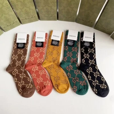 Multicolor Gucci  Women Socks One box 5 Pairs - Image 1 of 4