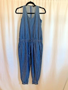 Mono Theory Azul Cambray Sin Mangas - Talla Extra Pequeña - Imagen 1 de 6