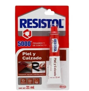 Resistol Pegamento Piel y Calzado (for Leather and Footwear glue) 21 ml - Picture 1 of 2