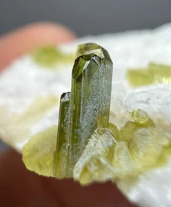32 CT Full Terminated Tourmaline Crystals Specimen From KP Pakistan - Picture 1 of 9