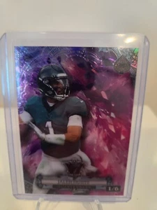 2024 Wild Card - Jalen Hurts - #'d 1/6 - NUMBER MATCH - Picture 1 of 2