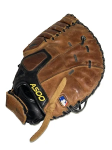 Wilson A500 12-3/4" A0502 ZSBM12 Baseball First Base Glove Mitt Left Hand Throw - Picture 1 of 14