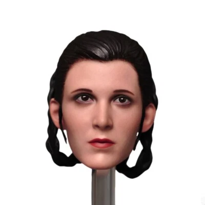 Figura de acción femenina escala 1/6 cabeza esculpida miniatura figura modelo princesa Leia Foto 1 de 4
