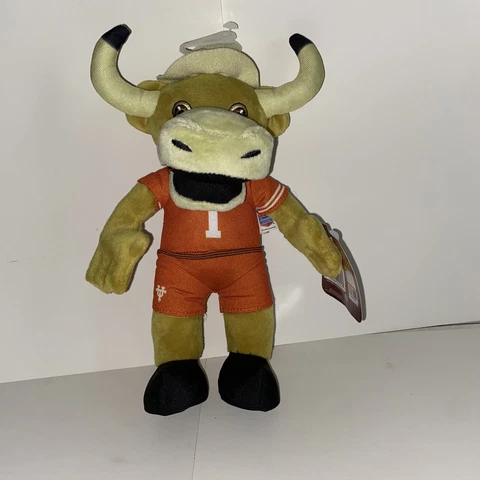 Bleacher Creatures Texas Longhorns Hook 'Em 10" Mascot Plush Figure Cover