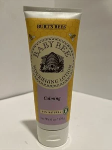 Burt's Bees Baby Nourishing Natural Lotion 6 Oz Calming (Lavender Vanilla) NEW - Picture 1 of 2